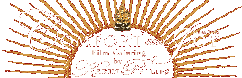 Comfort and Joy - Film Catering by Karin Philips logo
